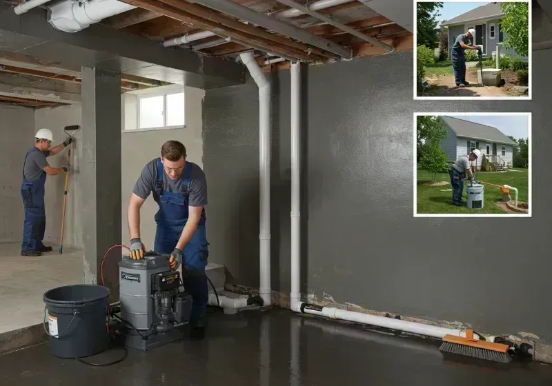 Basement Waterproofing and Flood Prevention process in Breckenridge Hills, MO